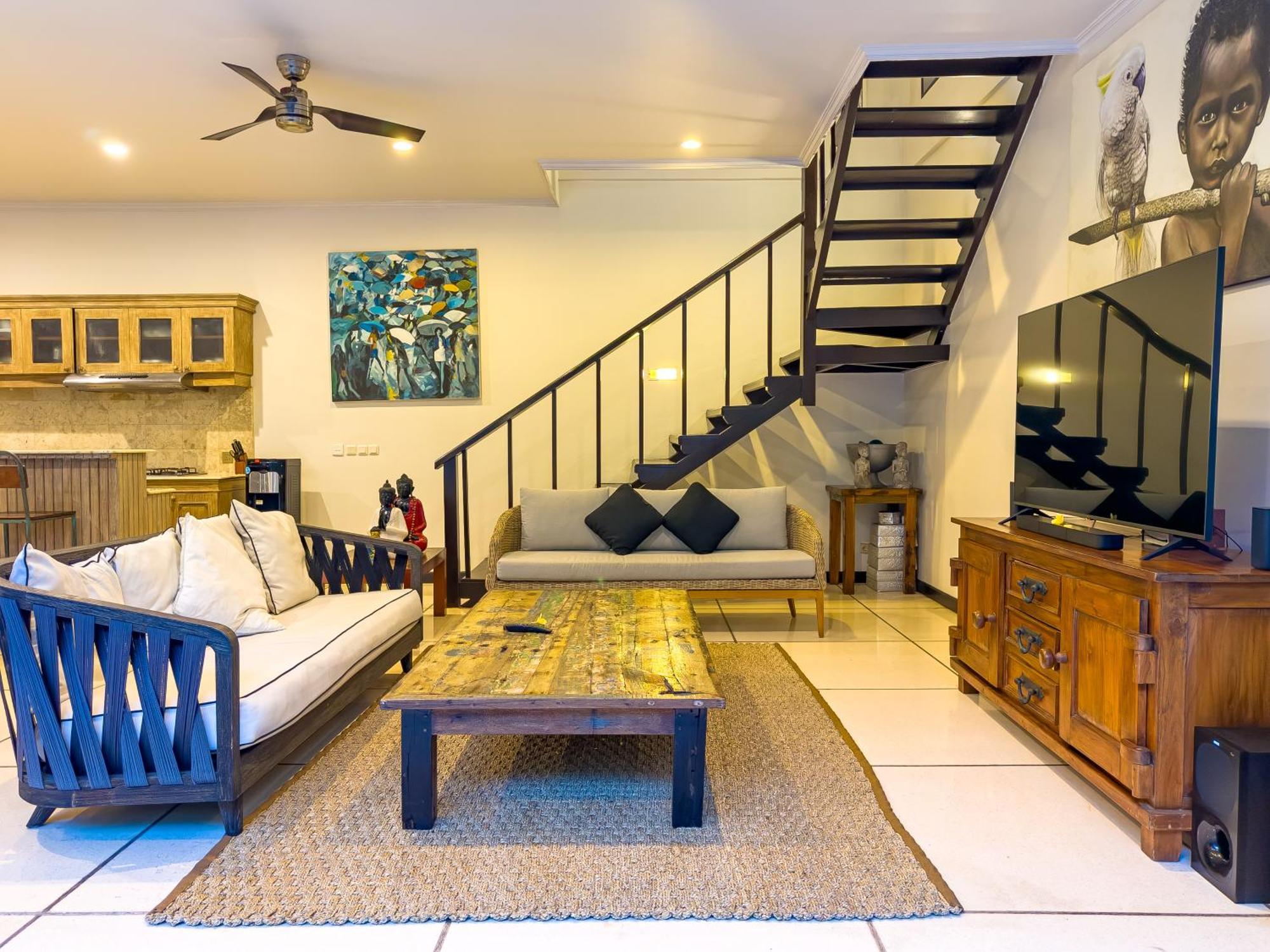 Villa Bugis Kayu Aya Seminyak Rum bild